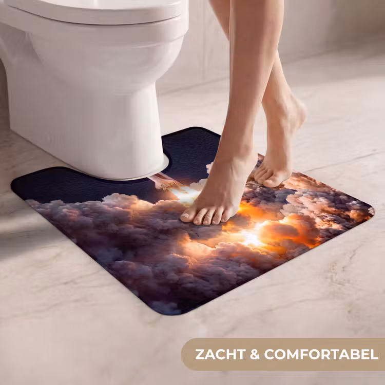 WC Mat - Ruimtevaartuig - Lancering - Sterren — 5