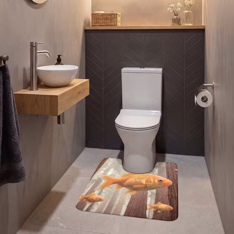 WC Mat - Vis - Bos - Fantasie — 2