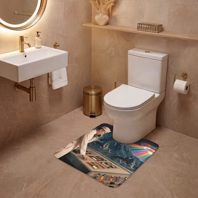 WC Mat - Man - Controlekamer - Strand — 3