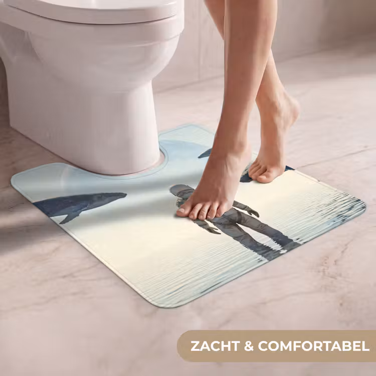 WC Mat - Ruimtevaarder - Walvis - Fantasie — 5