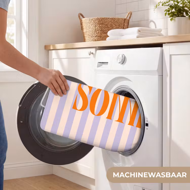 WC Mat - Lila - Oranje - Strepen - Sonne — 5