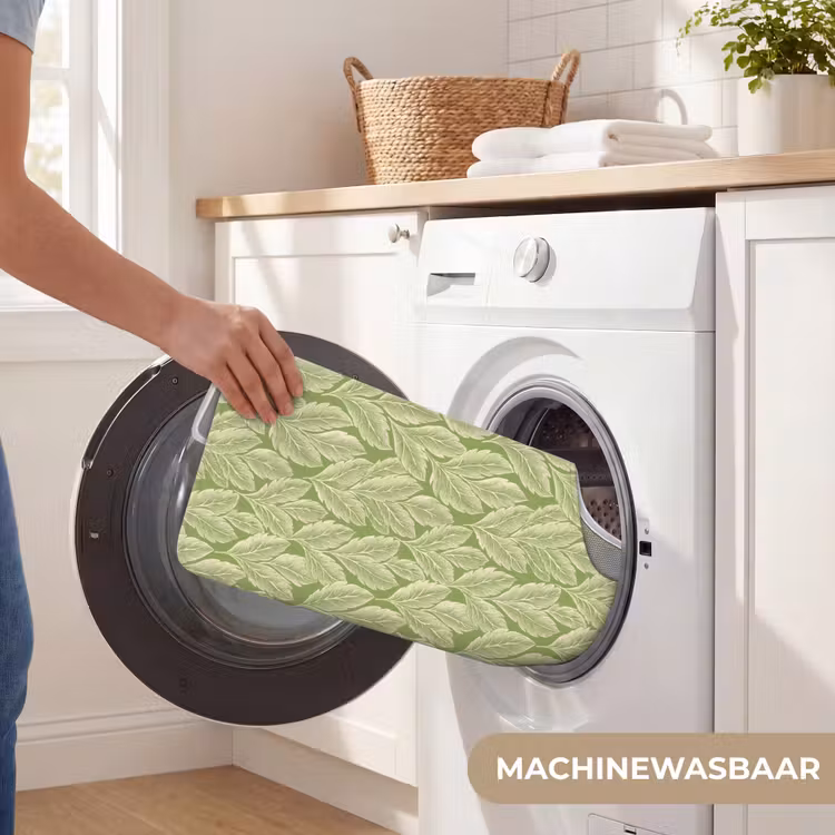 WC Mat - Groen - Botanisch - Bladeren - Vintage - Patroon — 6