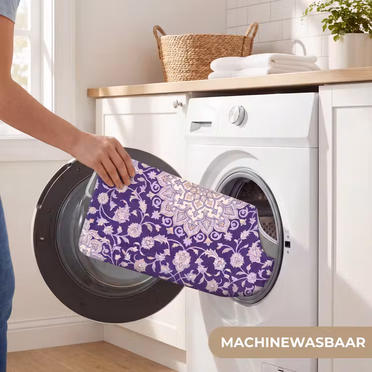 WC Mat - Patroon - Medallion - Oosters - Paars - Decoratie — 6