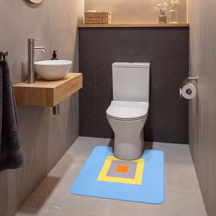 WC Mat - Abstract - Geometrisch - Kleurrijk - Modern - Vormen — 2