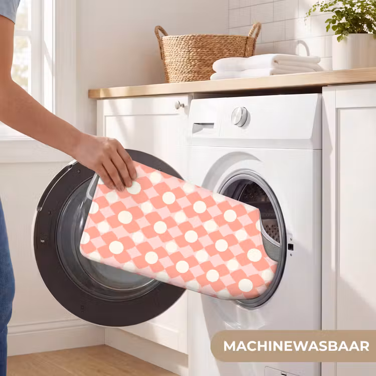 WC Mat - Koraal - Retro - Geometrisch - Patroon — 6