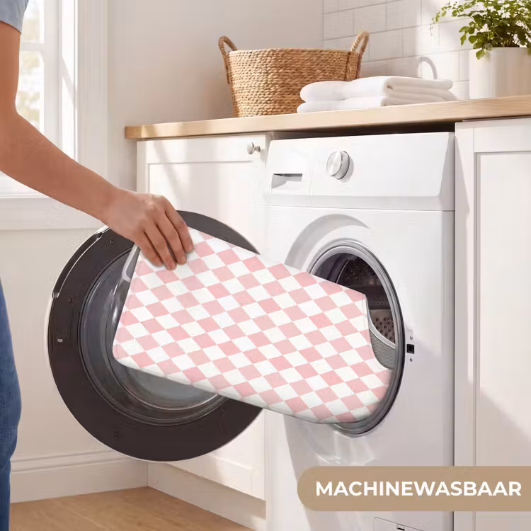 WC Mat - Lichtroze - Ruiten - Geometrisch - Patroon — 6