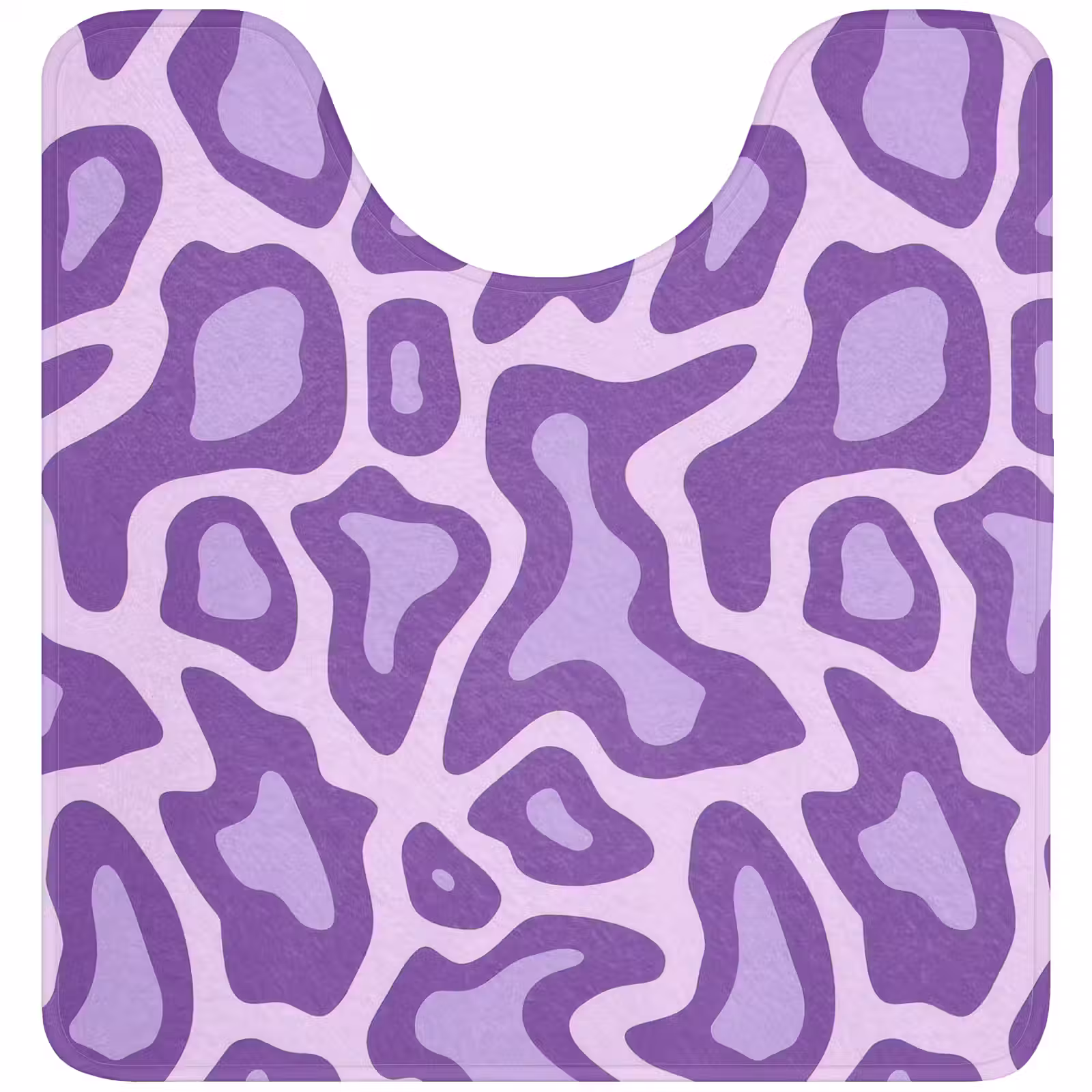 WC Mat - Paars - Abstract - Luipaard - Vlekken - Groovy - Patroon — 1