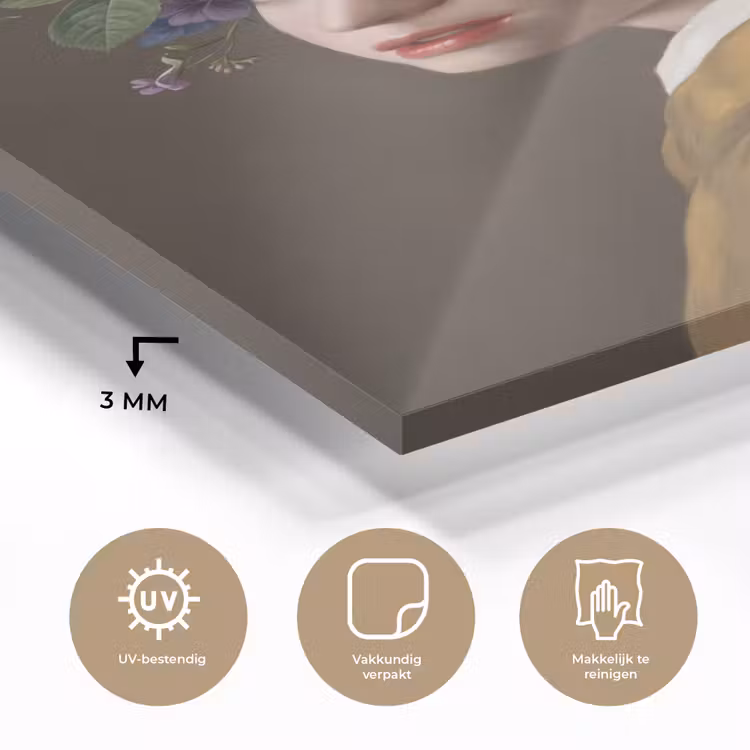 Glas schilderij - Meesterwerk - Modern - Kleurrijk — 3