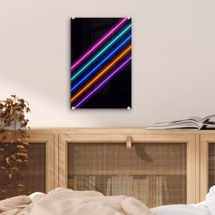 Glas schilderij - Esthetiek - Retro - Neon — 5