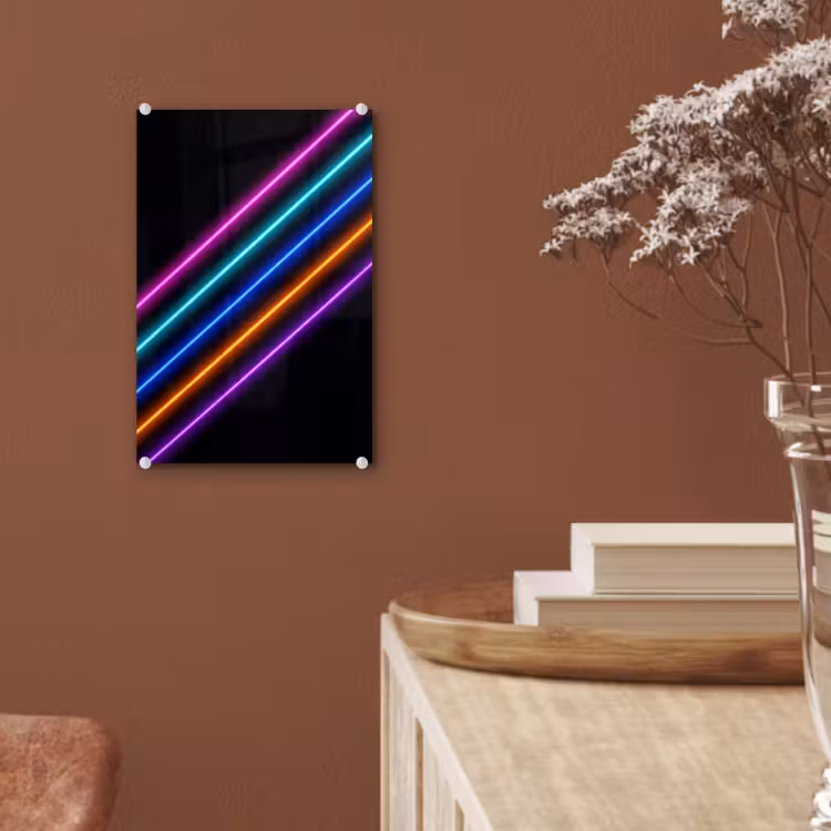 Glas schilderij - Esthetiek - Retro - Neon — 6