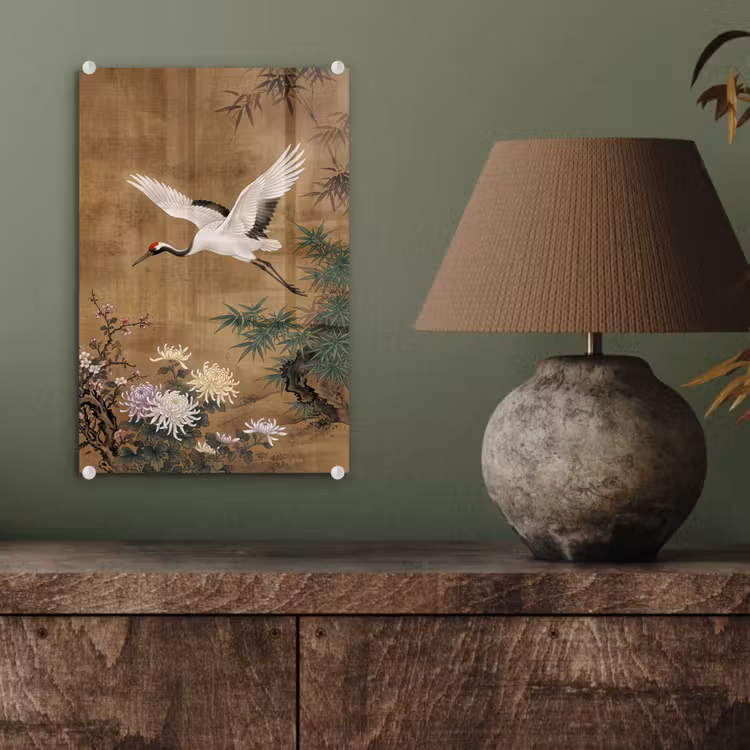 Glas schilderij - Oosters - Elegant - Kleurrijk — 4
