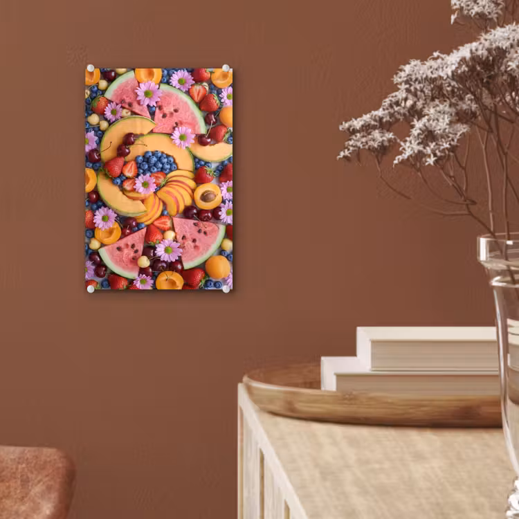 Glas schilderij - Eten - Fruit - Zomer - Kleurrijk — 6