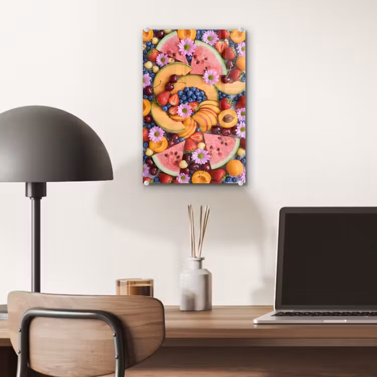 Glas schilderij - Eten - Fruit - Zomer - Kleurrijk — 7