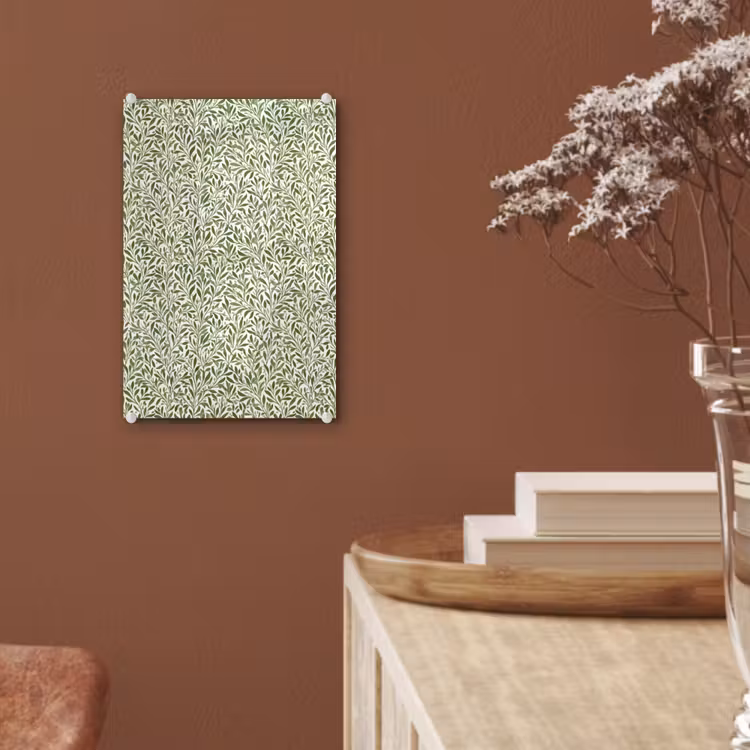 Glas schilderij - Botanisch - Takken - Groen — 6