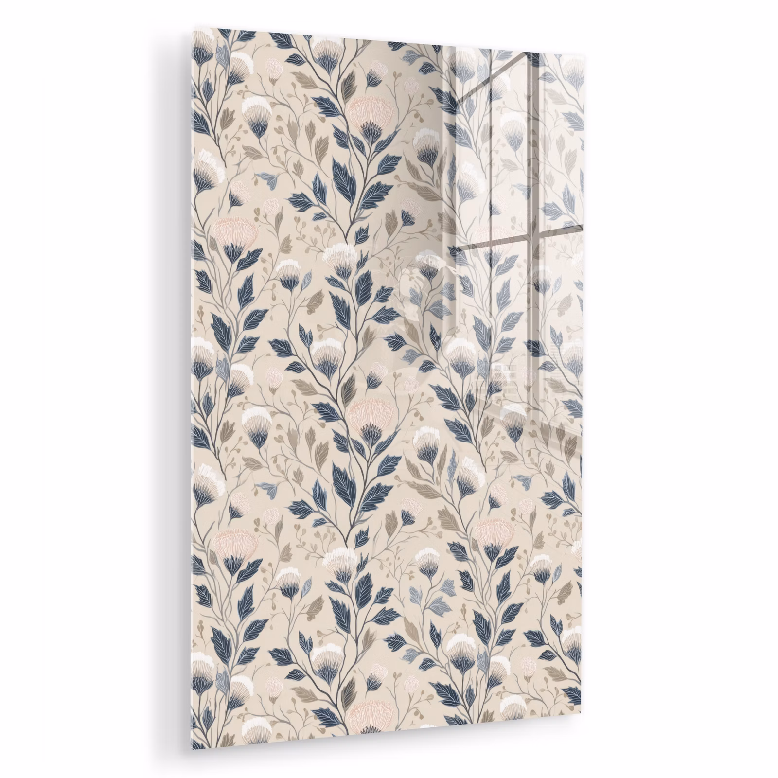 Glas schilderij - Klassiek - Botanisch - Kleurrijk — 1