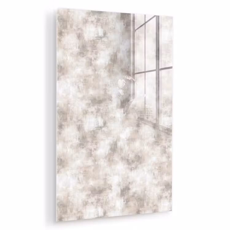 Glas schilderij - Organisch - Patroon - Gemêleerd — 1