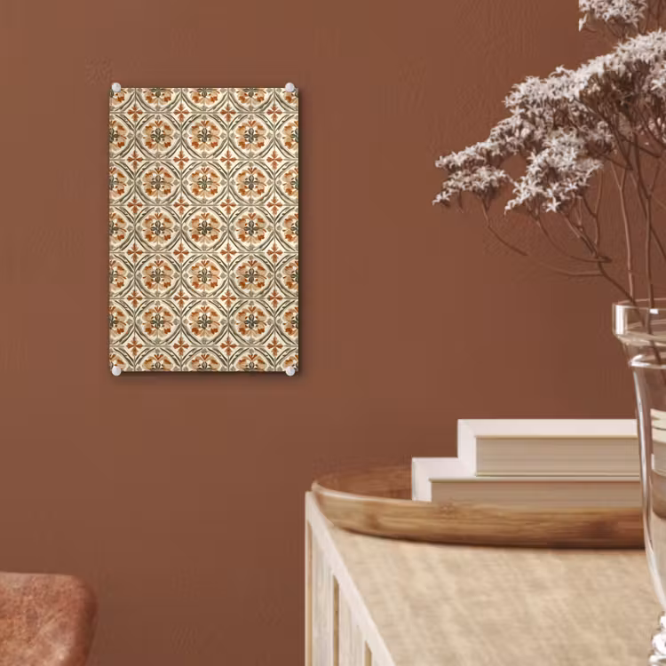 Glas schilderij - Elegant - Antiek - Kleurrijk — 6
