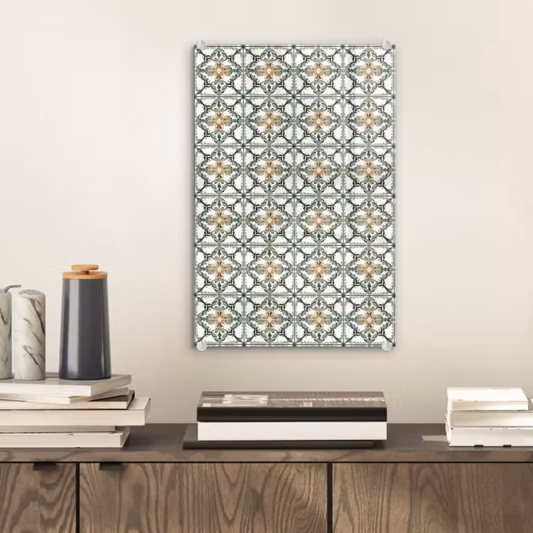 Glas schilderij - Floraal - Verweerd - Keurrijk — 2