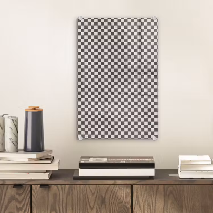 Glas schilderij - Marmer - Patroon - Grijs — 2