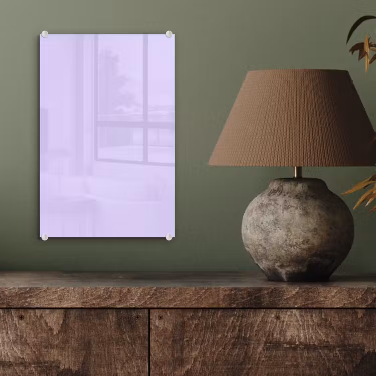 Glas schilderij - Light - Orchid - Paars — 4