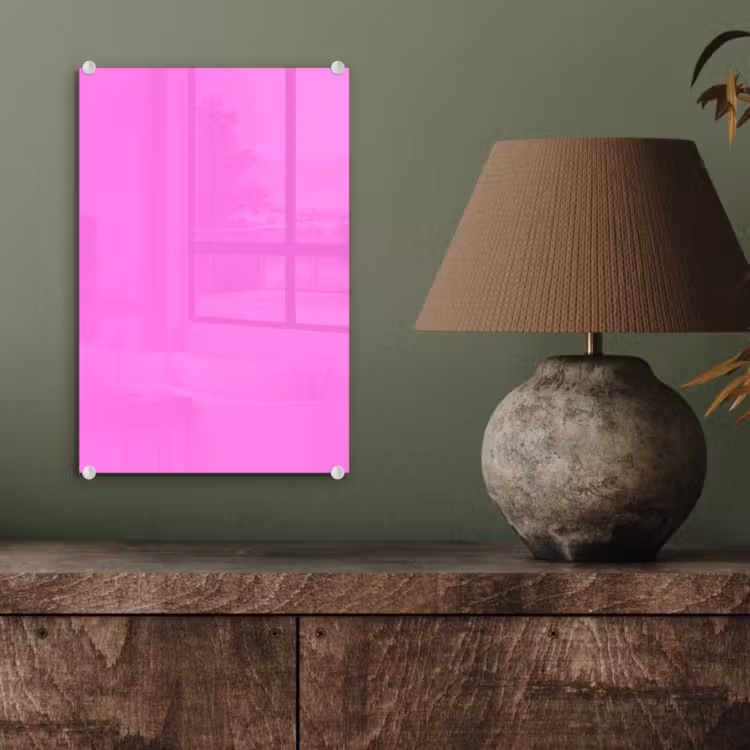 Glas schilderij - Bright - Orchid - Roze — 4