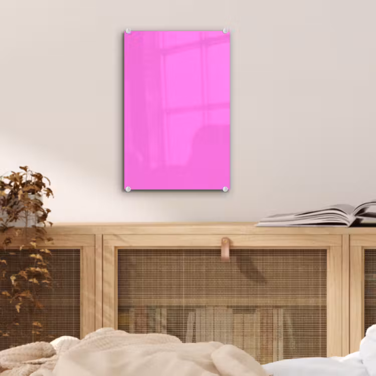 Glas schilderij - Bright - Orchid - Roze — 5