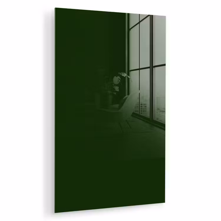 Glas schilderij - Forest - Green - Groen — 1