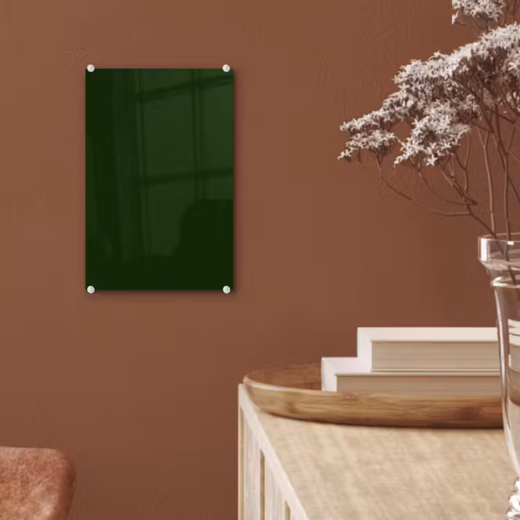 Glas schilderij - Forest - Green - Groen — 6