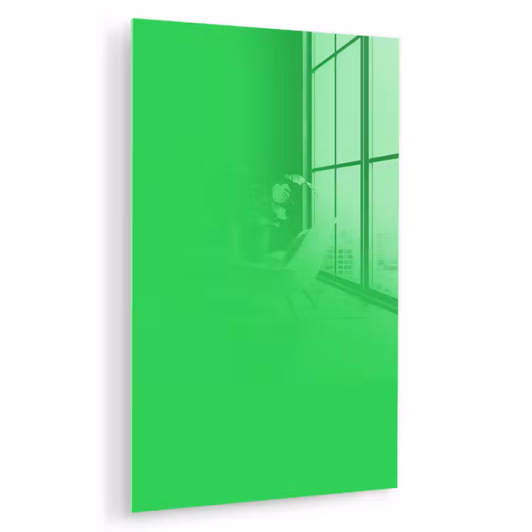 Glas schilderij - Mint - Green - Groen — 1