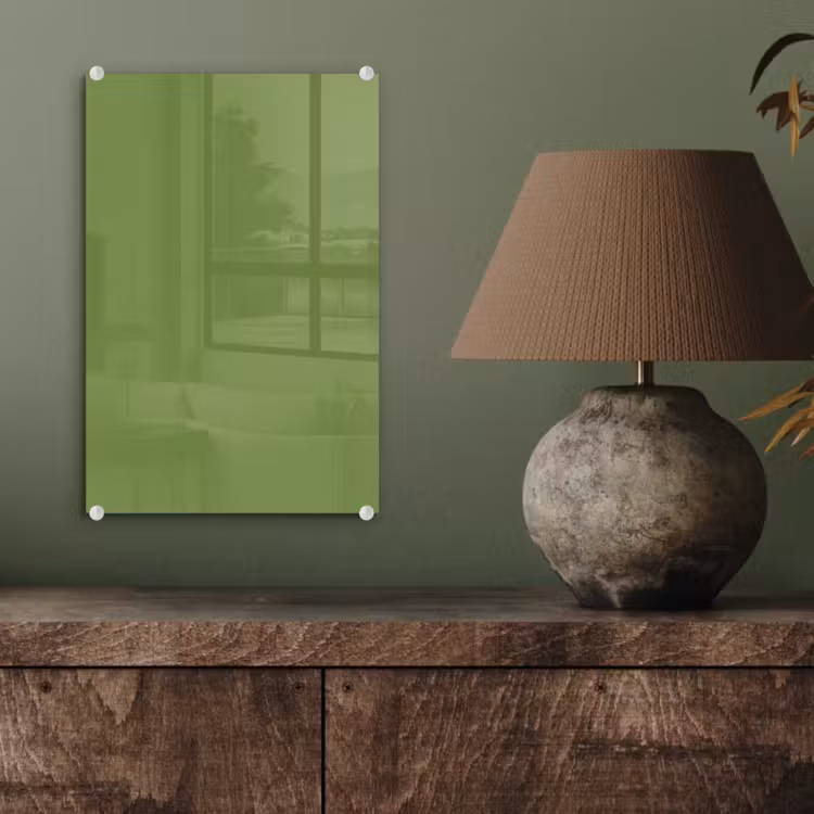 Glas schilderij - Moss - Green - Groen — 4