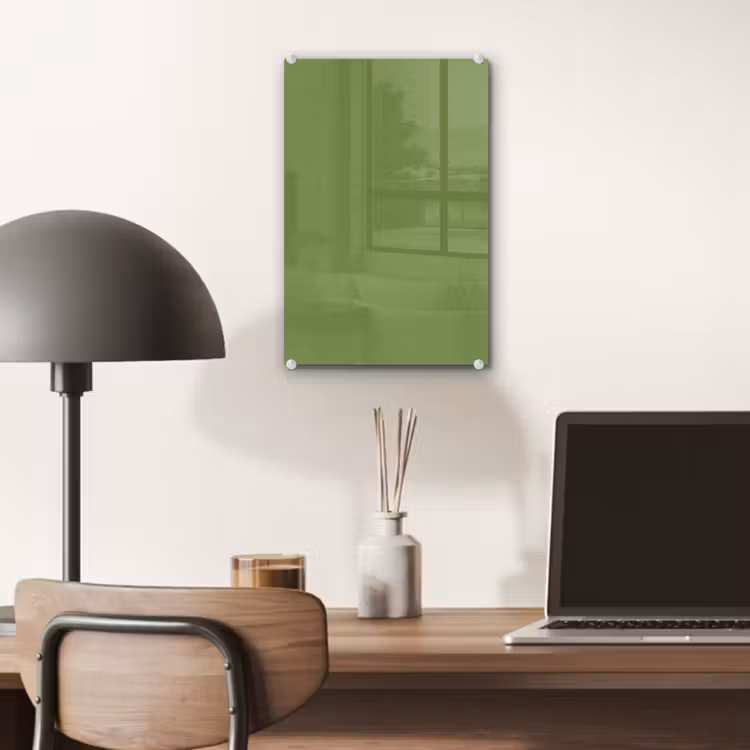 Glas schilderij - Moss - Green - Groen — 7