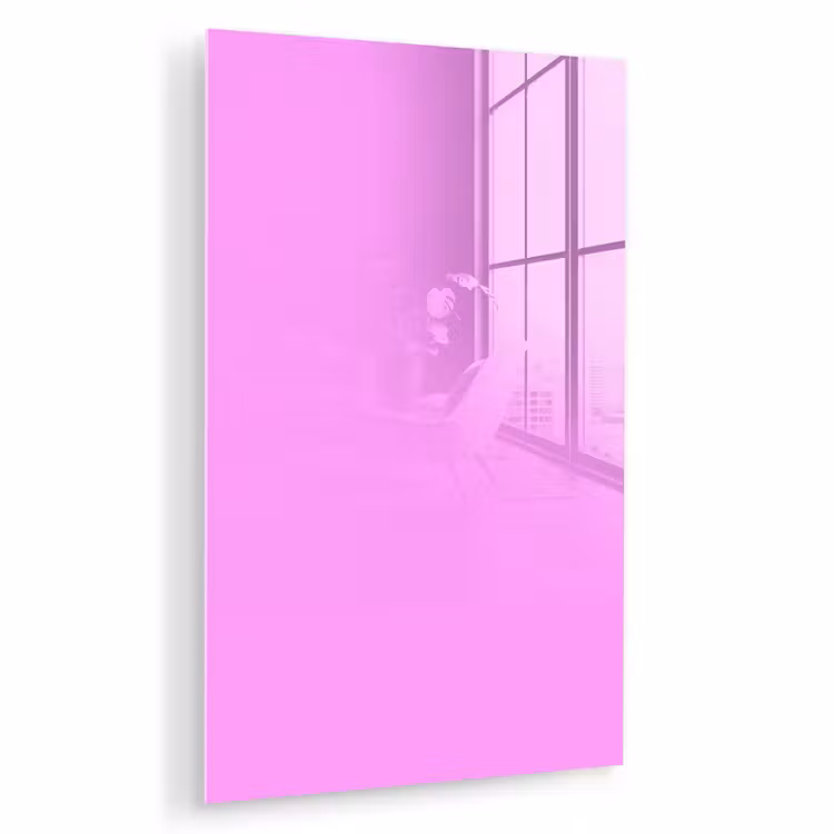 Glas schilderij - Soft - Lavender - Roze — 1