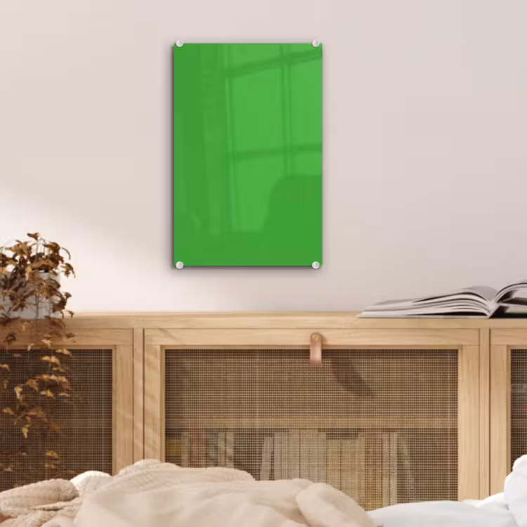 Glas schilderij - Kelly - Green - Groen — 5