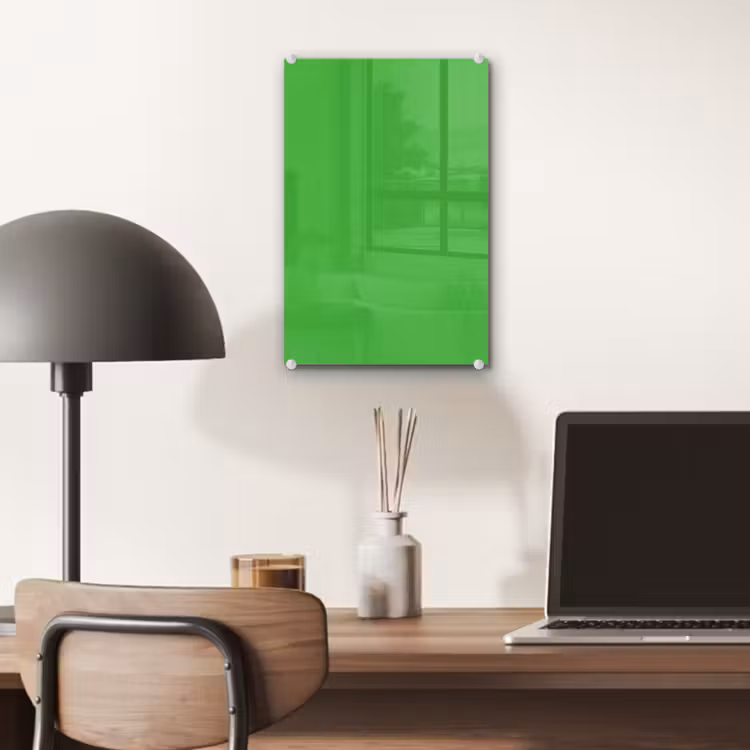 Glas schilderij - Kelly - Green - Groen — 7
