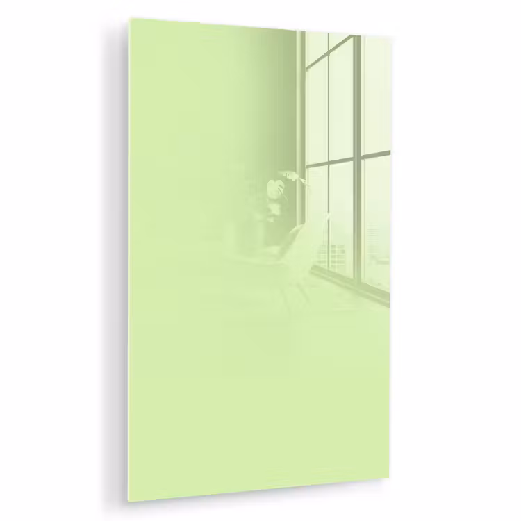 Glas schilderij - Light - Lime - Groen — 1