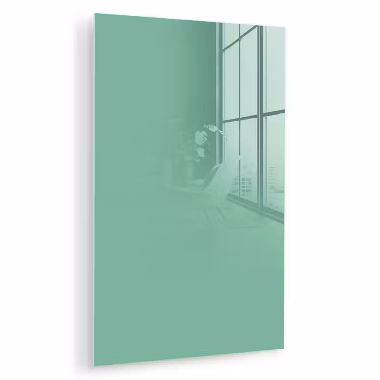 Glas schilderij - Ocean - Jade - Groen — 1