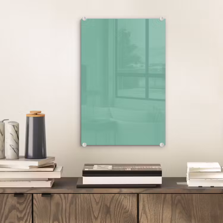 Glas schilderij - Ocean - Jade - Groen — 2