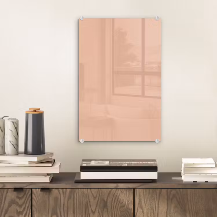 Glas schilderij - Blush - Terracotta - Nude — 2