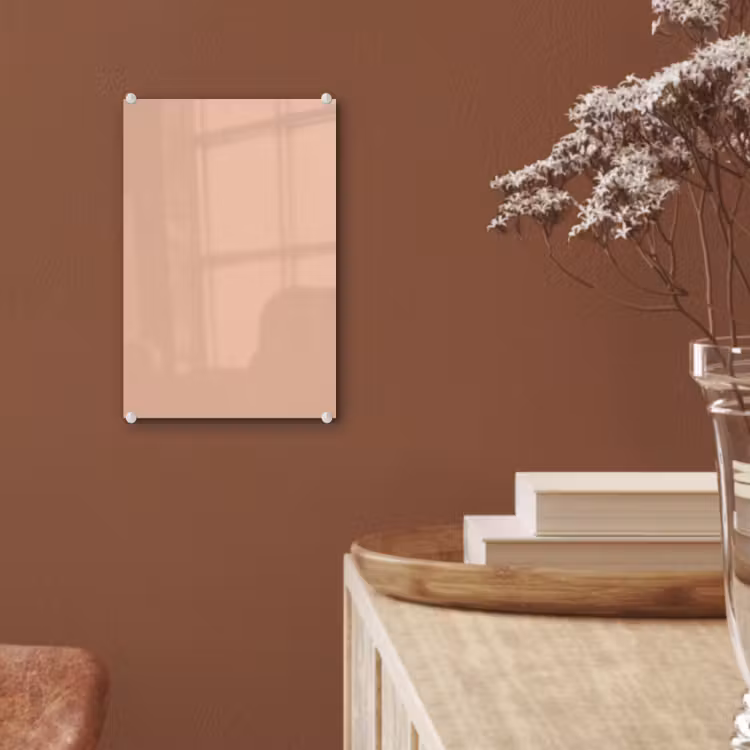 Glas schilderij - Blush - Terracotta - Nude — 6