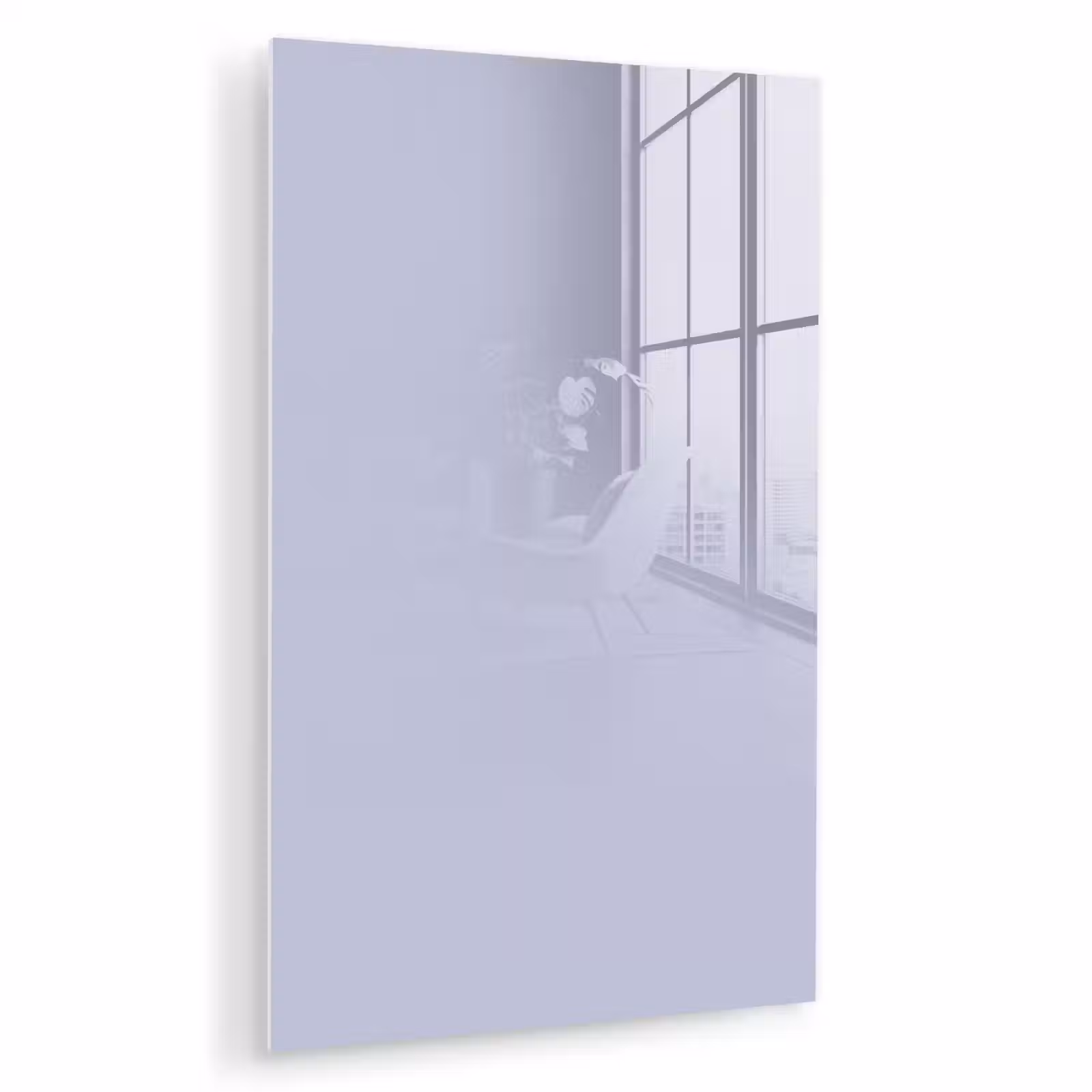 Glas schilderij - Chalky - Lavender - Paars — 1