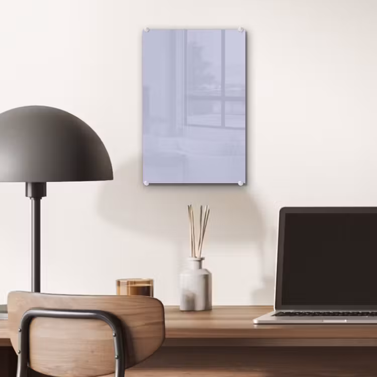 Glas schilderij - Chalky - Lavender - Paars — 7