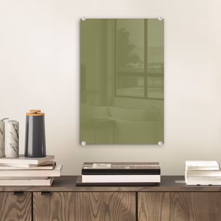 Glas schilderij - Herbal - Matcha - Groen — 2