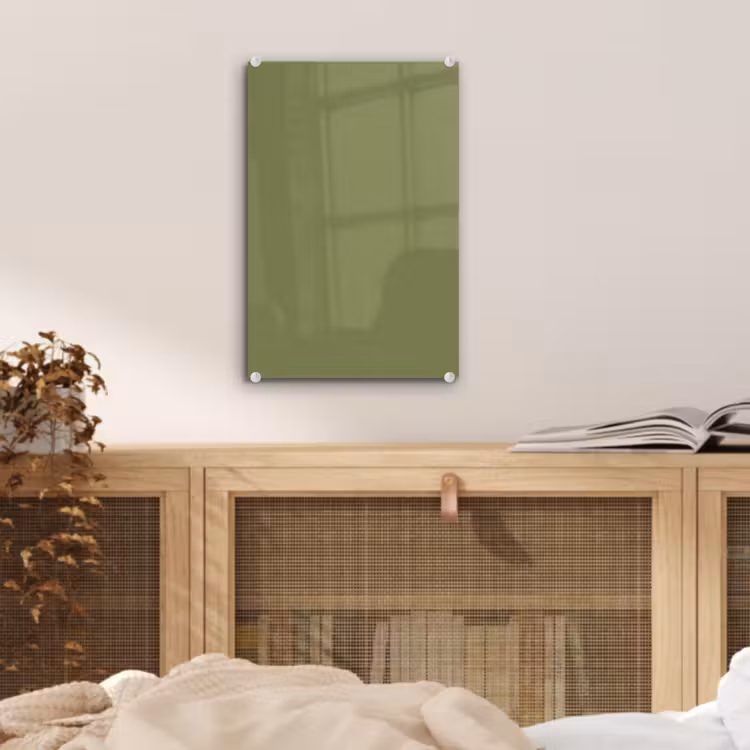 Glas schilderij - Herbal - Matcha - Groen — 5