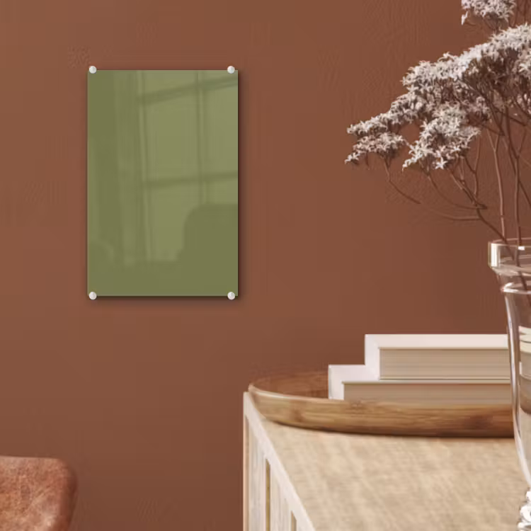 Glas schilderij - Herbal - Matcha - Groen — 6