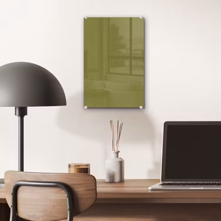 Glas schilderij - Juniper - Groen - Organisch — 7