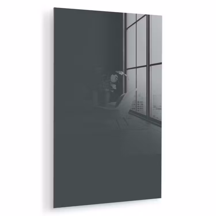 Glas schilderij - Slate - Millstone - Grijs — 1