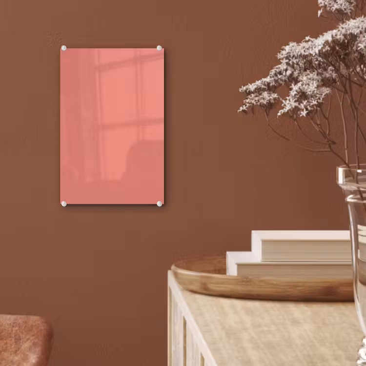 Glas schilderij - Coral - Reef - Rood — 6