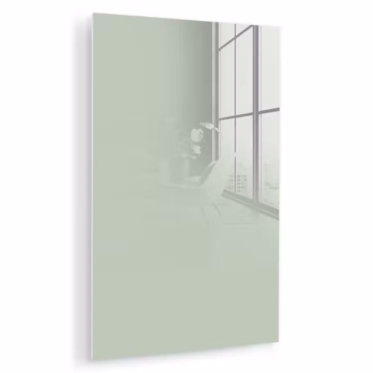 Glas schilderij - Frosted - Mint - Groen — 1