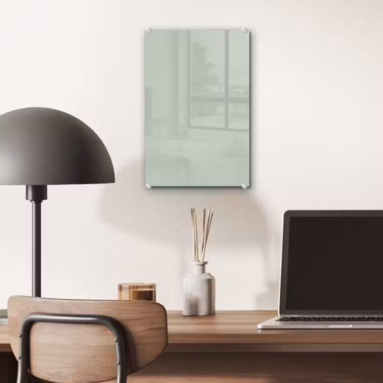Glas schilderij - Frosted - Mint - Groen — 7