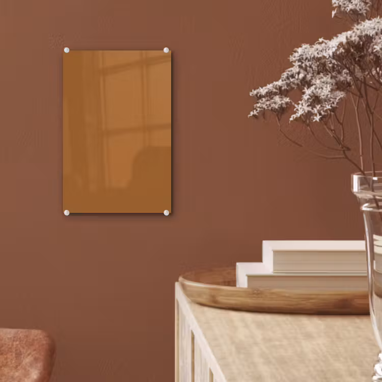 Glas schilderij - Spiced - Cinnamon - Bruin — 6